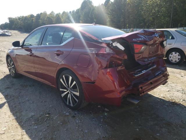 Photo 3 from auction – 2021 NISSAN ALTIMA SR with VIN 1N4BL4CV8MN368231