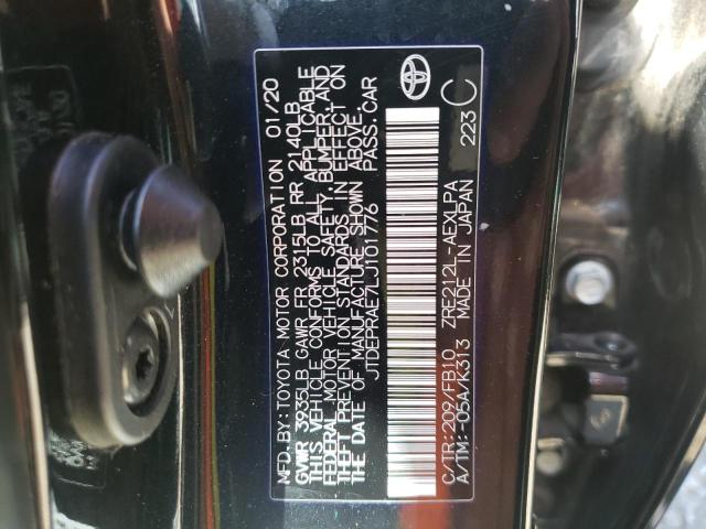 Photo 10 from auction – 2020 TOYOTA COROLLA LE with VIN JTDEPRAE7LJ101776