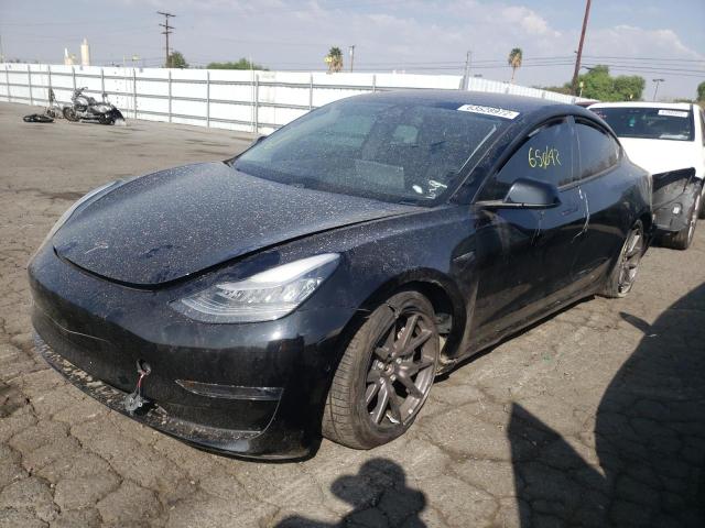 Photo 2 from auction – 2018 TESLA MODEL 3 with VIN 5YJ3E1EB4JF178804