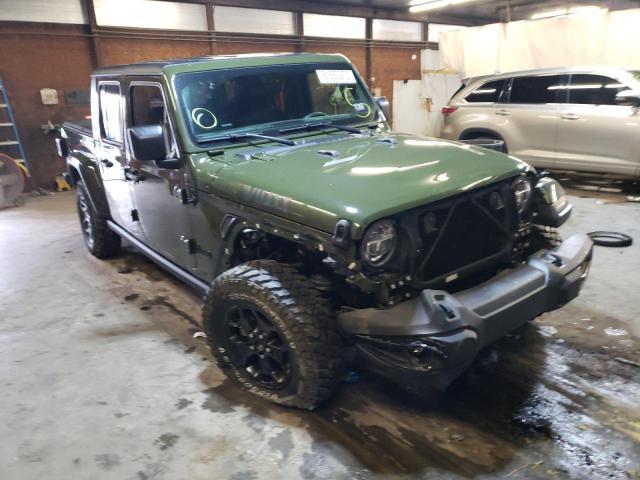 JEEP GLADIATOR 2021 with VIN 1C6HJTAG8ML591543 - Photo from auction