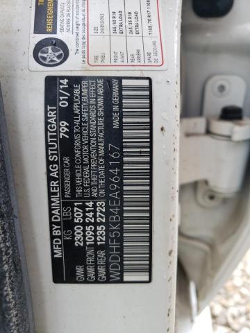 Photo 10 from auction – 2014 MERCEDES-BENZ E 350 with VIN WDDHF5KB4EA964167