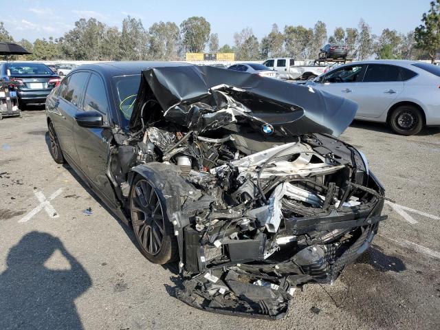BMW 740 I 2021 with VIN WBA7T2C00MCG41733 - Photo from auction