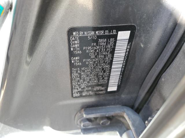 Photo 10 from auction – 2010 NISSAN CUBE BASE with VIN JN8AZ2KR4AT165507