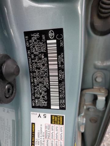 Photo 10 from auction – 2018 TOYOTA PRIUS with VIN JTDKBRFU3J3078158
