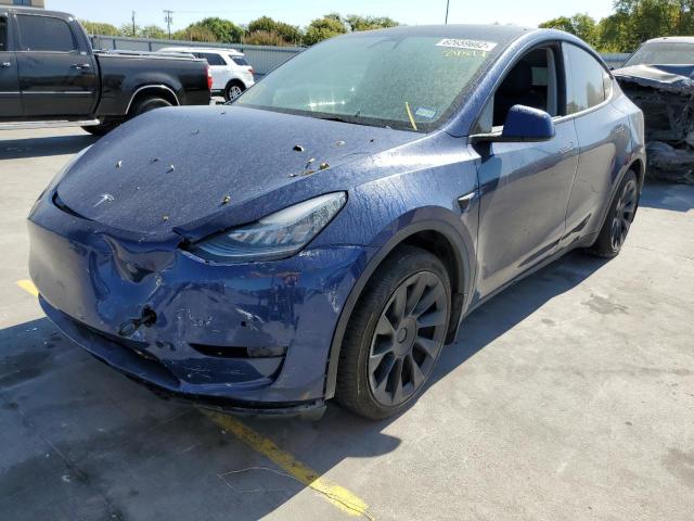 Photo 2 from auction – 2021 TESLA MODEL Y with VIN 5YJYGDEE4MF200817