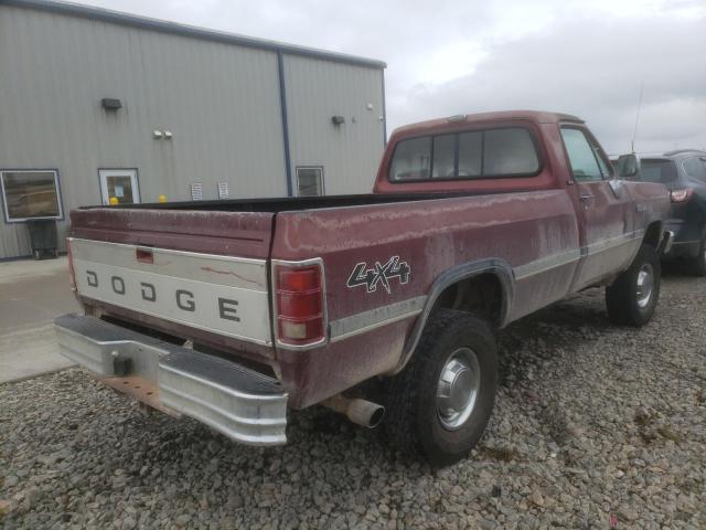 Photo 4 from auction – 1992 DODGE W-SERIES W with VIN 1B7JM26Y2NS576735
