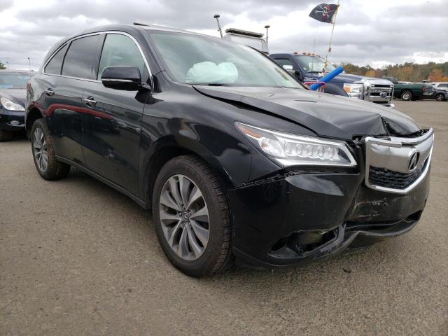 ACURA MDX TECHNO 2014 with VIN 5FRYD4H47EB040816 - Photo from auction