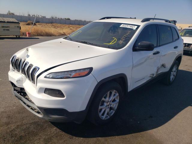 Photo 2 from auction – 2016 JEEP CHEROKEE S with VIN 1C4PJLAB5GW233747