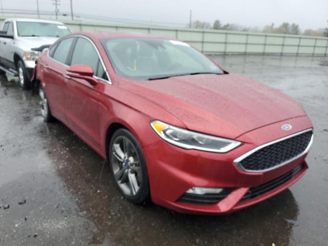 FORD FUSION SPO 2017 with VIN 3FA6P0VP1HR188802 - Photo from auction