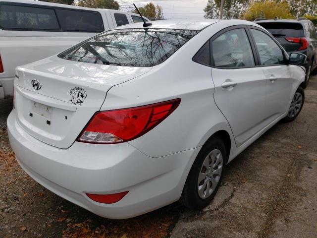 Photo 4 from auction – 2016 HYUNDAI ACCENT SE with VIN KMHCT4AE1GU989611