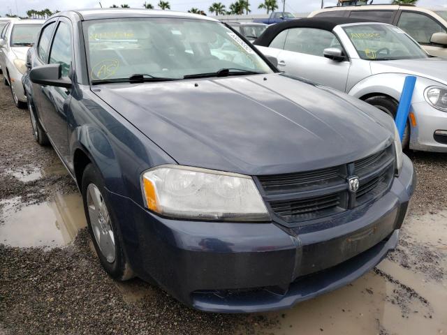 DODGE AVENGER SE 2008 with VIN 1B3LC46K08N106789 - Photo from auction