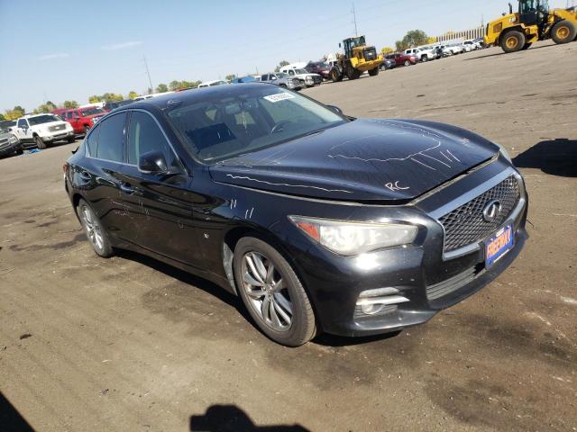 INFINITI Q50 BASE 2014 with VIN JN1BV7AR7EM680448 - Photo from auction