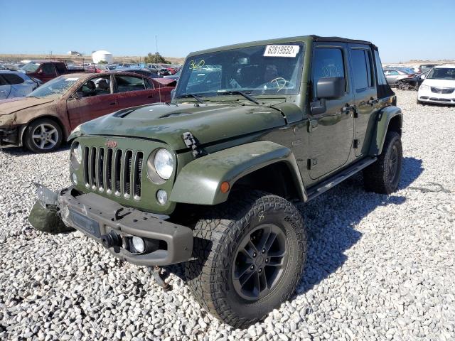 Photo 2 from auction – 2016 JEEP WRANGLER U with VIN 1C4BJWEG2GL285002