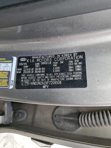 Photo 10 from auction – 2015 KIA SOUL with VIN KNDJN2A2XF7209506