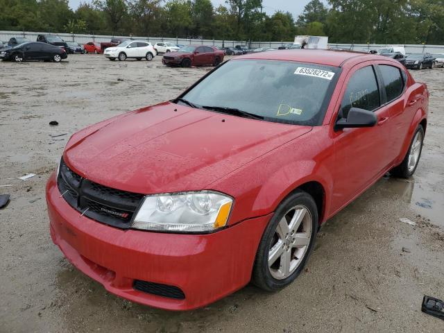 Photo 2 from auction – 2013 DODGE AVENGER SE with VIN 1C3CDZAB6DN624825