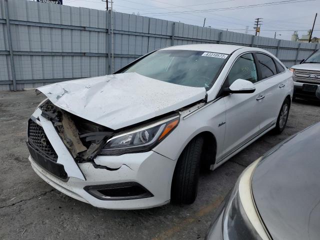 Photo 2 from auction – 2016 HYUNDAI SONATA HYB with VIN KMHE24L17GA018541