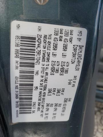 Photo 10 from auction – 2005 DODGE GRAND CARA with VIN 2D4GP44L75R172421
