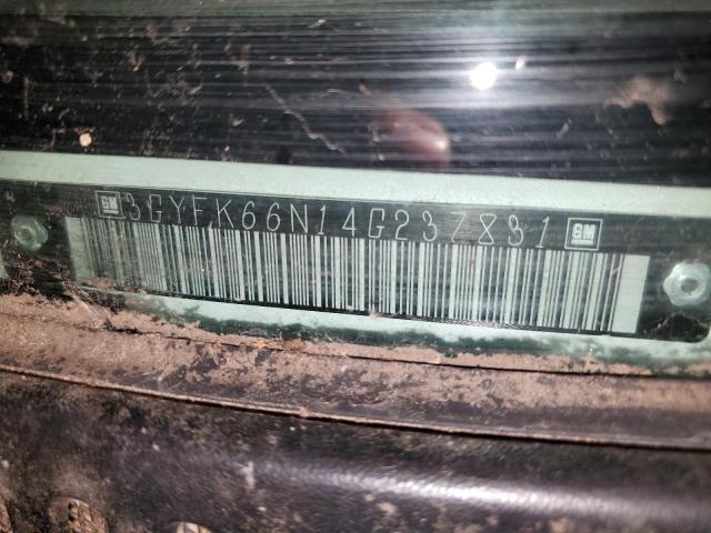 Photo 10 from auction – 2004 CADILLAC ESCALADE E with VIN 3GYFK66N14G237831