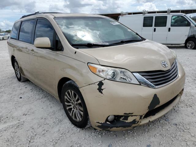 TOYOTA SIENNA XLE 2012 with VIN 5TDYK3DC4CS201369 - Photo from auction