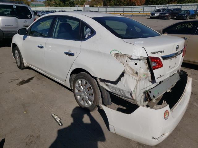 Photo 3 from auction – 2015 NISSAN SENTRA S with VIN 3N1AB7AP2FY349097