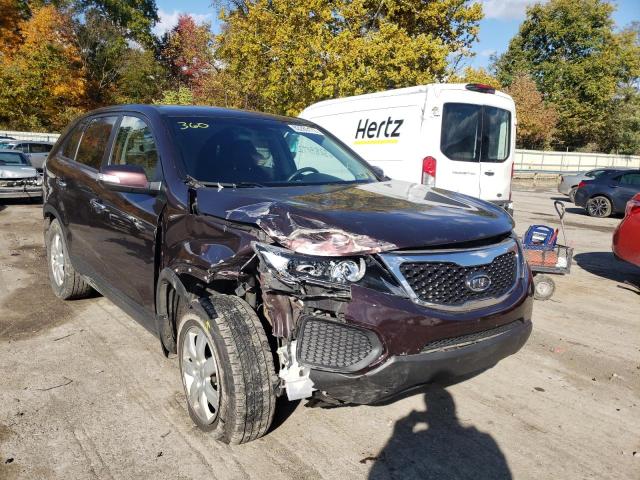 KIA SORENTO LX 2013 with VIN 5XYKT3A13DG376555 - Photo from auction