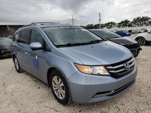HONDA ODYSSEY EX 2014 with VIN 5FNRL5H67EB055980 - Photo from auction