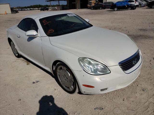 LEXUS SC 430 2002 with VIN JTHFN48Y520027273 - Photo from auction