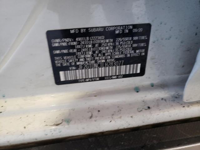 Photo 10 from auction – 2020 SUBARU CROSSTREK with VIN JF2GTDNC1LH283077