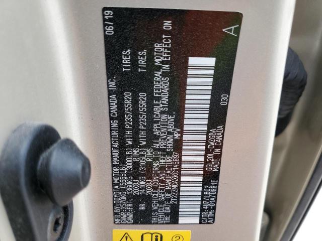 Photo 10 from auction – 2019 LEXUS RX 350 BAS with VIN 2T2ZZMCAXKC145897