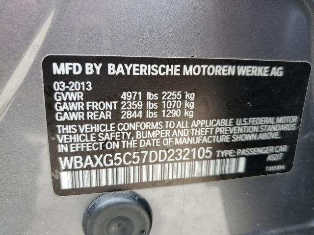 Photo 10 from auction – 2013 BMW 528 I with VIN WBAXG5C57DD232105
