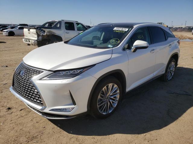Photo 2 from auction – 2021 LEXUS RX 450H with VIN 2T2JGMDA1MC060130