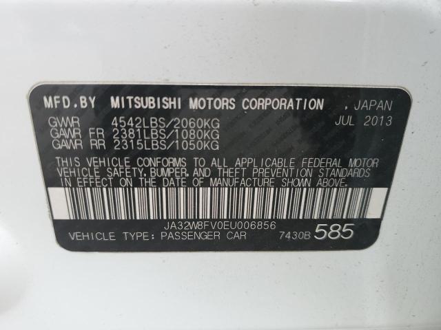 Photo 10 from auction – 2014 MITSUBISHI LANCER EVO with VIN JA32W8FV0EU006856