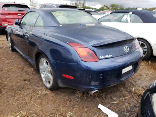 Photo 3 from auction – 2005 LEXUS SC 430 with VIN JTHFN48Y950067957