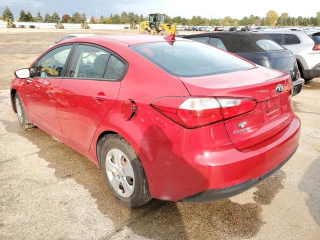 Photo 3 from auction – 2016 KIA FORTE LX with VIN KNAFK4A61G5568072