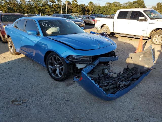 DODGE CHARGER SX 2015 with VIN 2C3CDXHG2FH741898 - Photo from auction