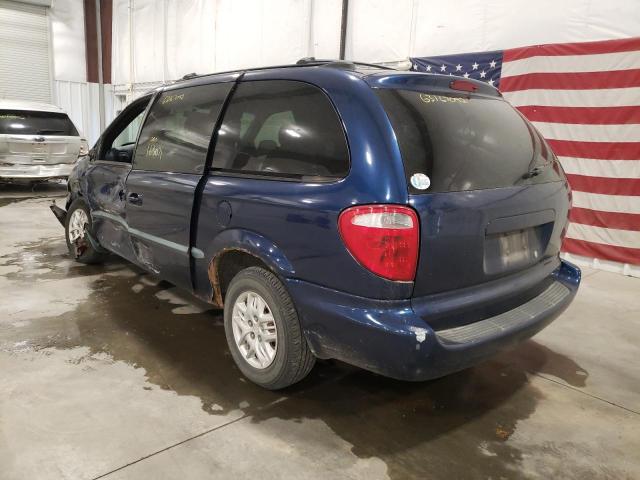 Foto 3 de la subasta – 2002 DODGE GRAND CARA con VIN 2B4GP44312R740409