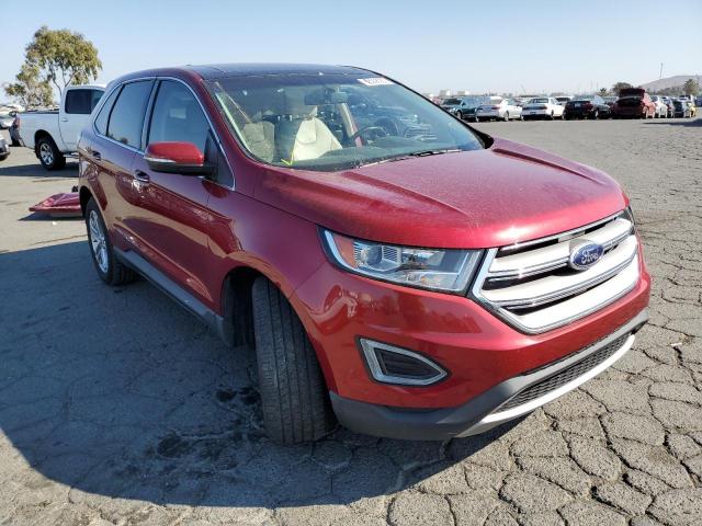 FORD EDGE TITAN 2016 with VIN 2FMPK3K89GBC59572 - Photo from auction