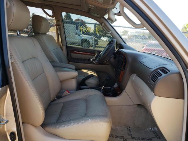 Photo 5 from auction – 1999 LEXUS LX 470 with VIN JT6HT00W5X0048531