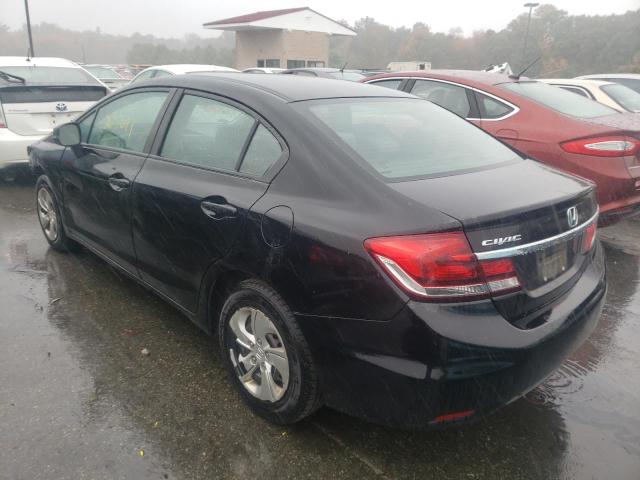 Photo 3 from auction – 2013 HONDA CIVIC LX with VIN 2HGFB2F59DH603695
