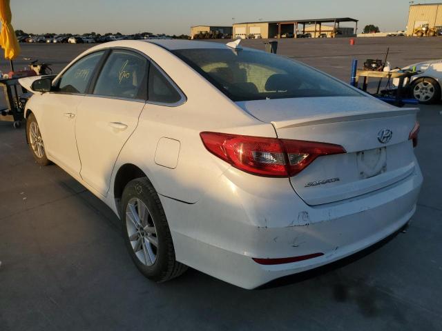 Photo 3 from auction – 2017 HYUNDAI SONATA SE with VIN 5NPE24AF5HH559357