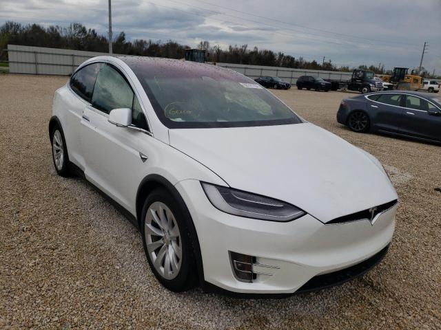 TESLA MODEL X 2021 with VIN 5YJXCBE25MF321499 - Photo from auction