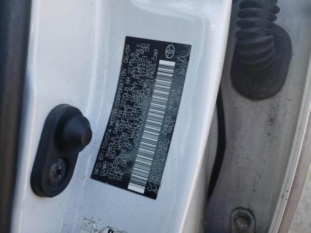 Photo 10 from auction – 2010 TOYOTA PRIUS with VIN JTDKN3DU5A0021548