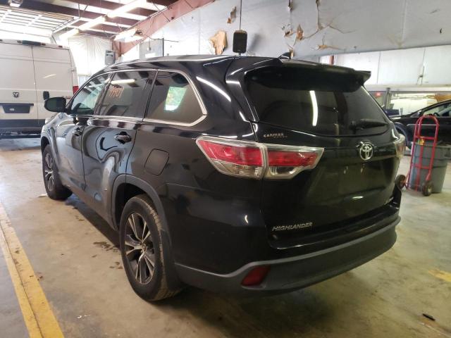 Photo 3 from auction – 2016 TOYOTA HIGHLANDER with VIN 5TDJKRFH6GS286976