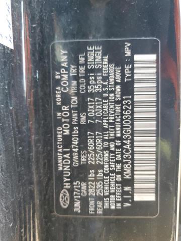 Photo 10 from auction – 2016 HYUNDAI TUCSON LIM with VIN KM8J3CA43GU036231