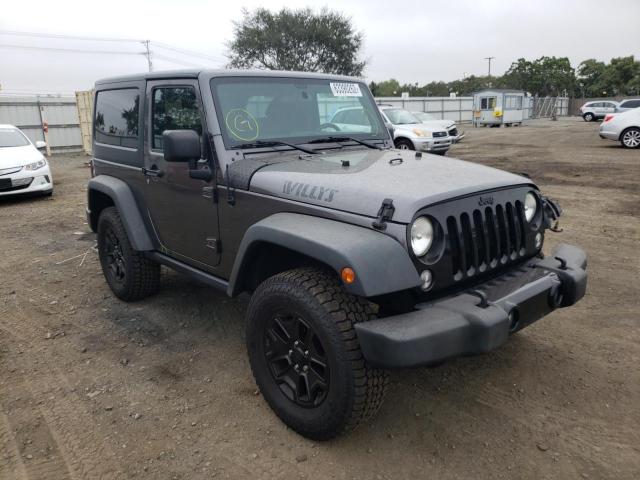 JEEP WRANGLER S 2014 with VIN 1C4AJWAG4EL210459 - Photo from auction