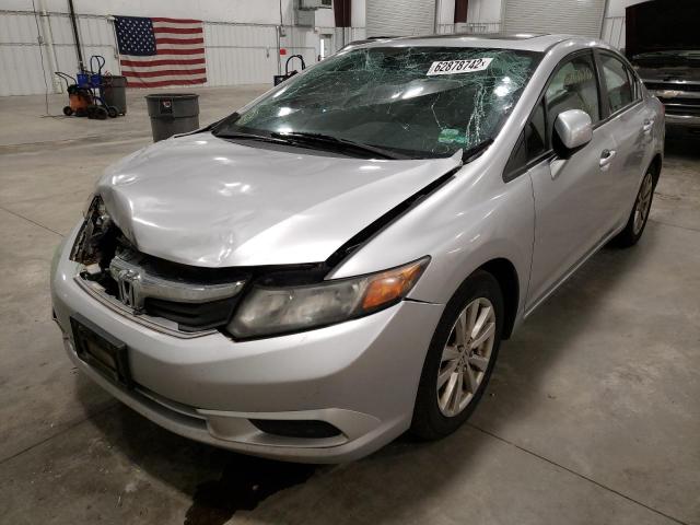 Photo 2 from auction – 2012 HONDA CIVIC EXL with VIN 19XFB2F92CE028951