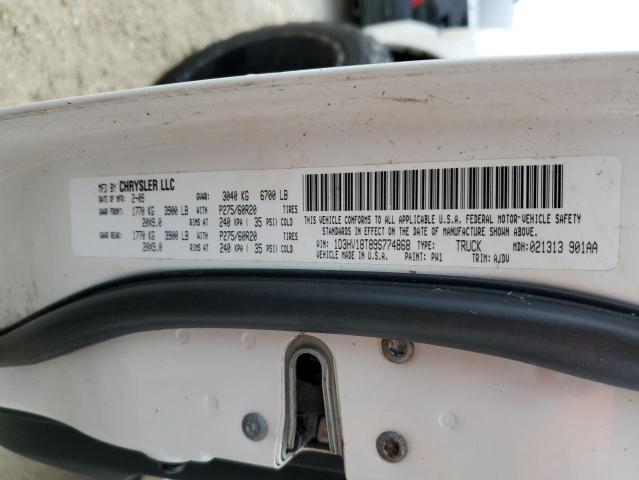 Photo 10 from auction – 2009 DODGE RAM 1500 with VIN 1D3HV18T89S774868