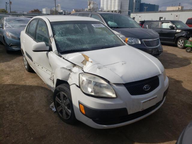 KIA RIO BASE 2008 with VIN KNADE123X86307858 - Photo from auction