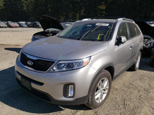 Photo 2 from auction – 2015 KIA SORENTO LX with VIN 5XYKTCA64FG561146