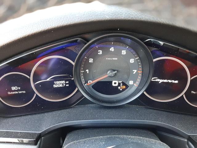 Photo 8 from auction – 2020 PORSCHE CAYENNE with VIN WP1AA2AY0LDA01002